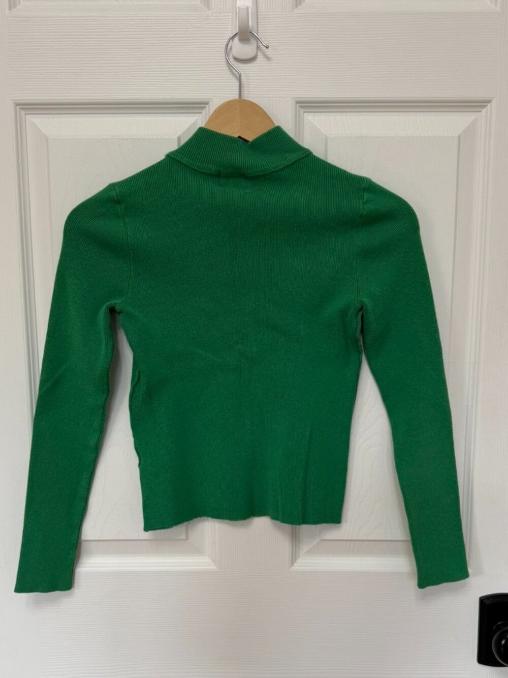 Urban Outfitters Daydream Baby Rib Turtleneck Green Sweater Size S - Picture 5 of 9